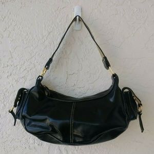 Small Black Shoulder Bag Handbag Purse Pocketbook